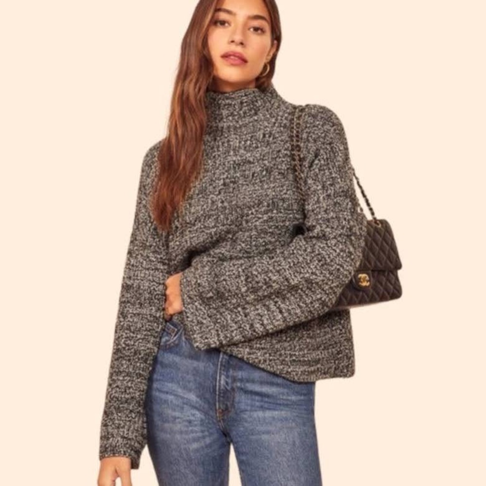 Reformation Fern Sweater 100% Yak Size Medium